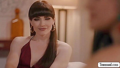 Busty brunette sex video with big cock and deepthroat