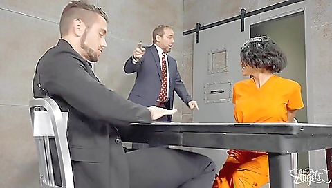 Hot brunette babe with a huge ass loves to get fucked