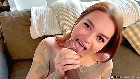 Busty brunette with a tattooed ass fucked by a guy